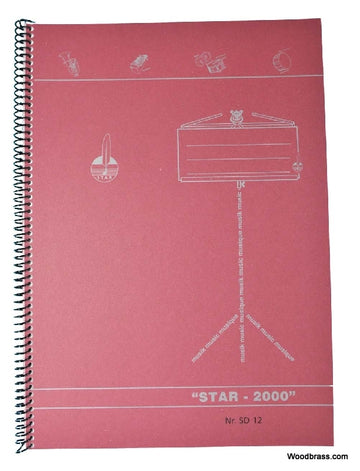 Quaderno Di Musica 12 Pentagrammi + Rilegatura Spirale