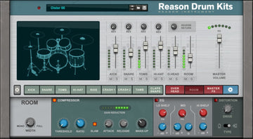 Reason Kit di batteria Sessione di batteria acustica