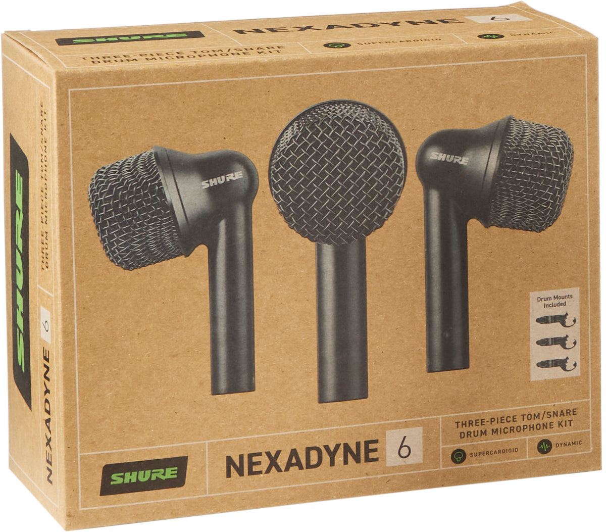 Pack Of 3 Mics Nexadyne 6