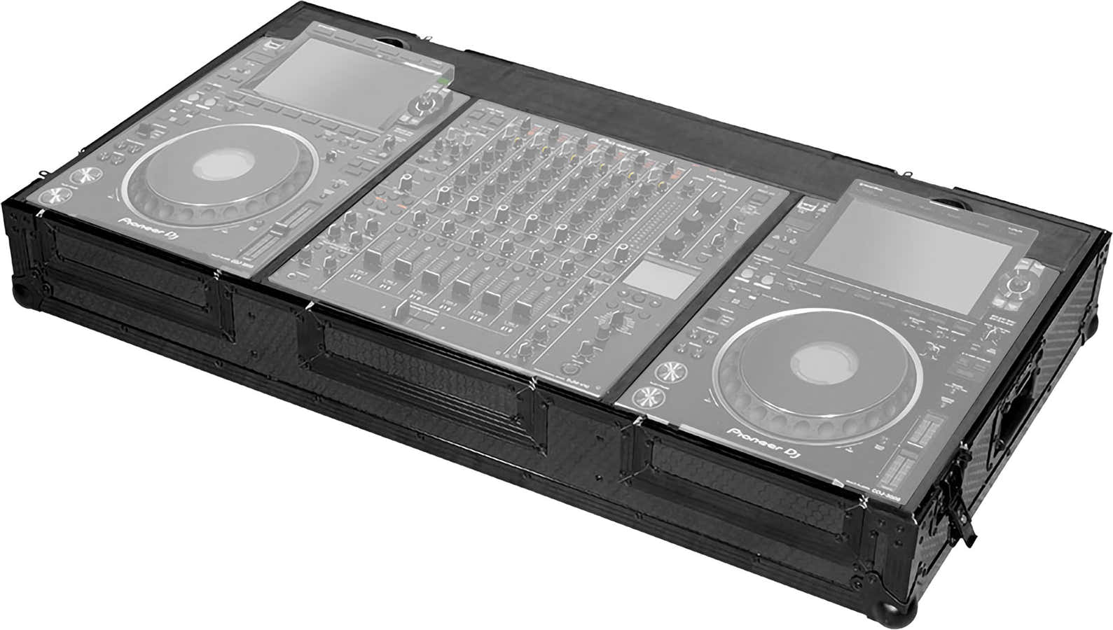 Flight Console DJ CDJ-3000/DJM-V10/DJM-A9 Nero