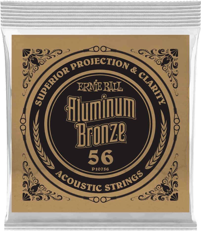 .056 ALUMINUM BRONZE WOUND ACOUSTIC GUITAR STRINGS