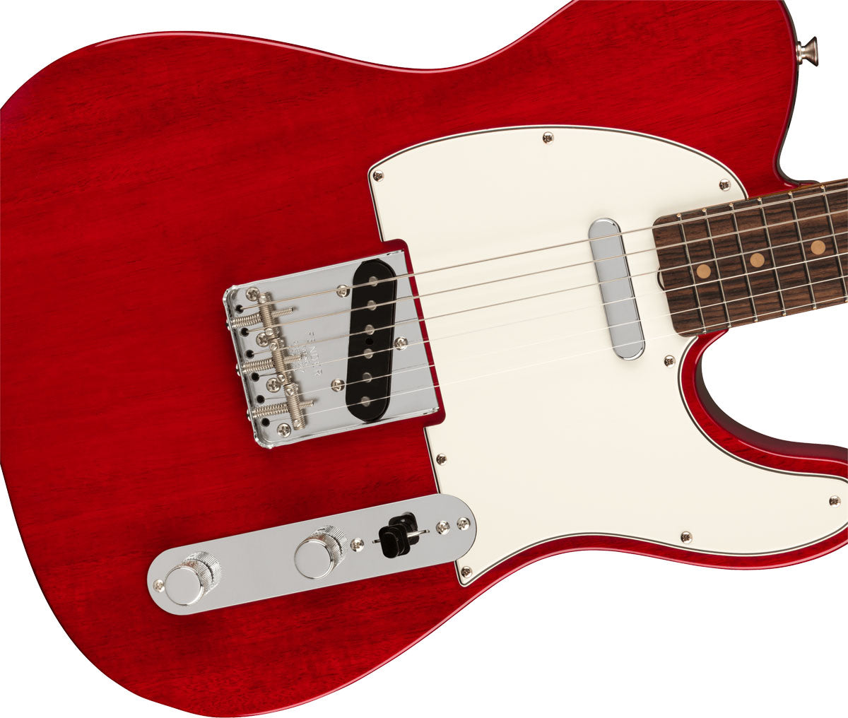 Telecaster 1963 American Vintage II RW Rosso cremisi trasparente