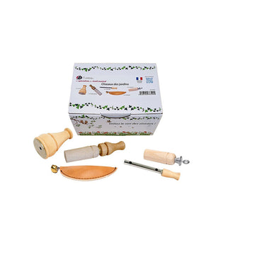 SET DI 5 RICHIAMI PER UCCELLI DA GIARDINO