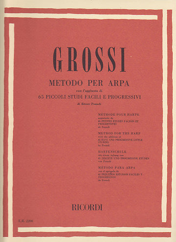 Grossi M. - Methode Pour Harpe