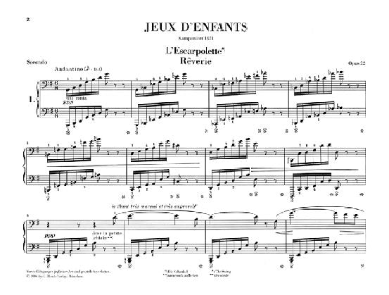 Bizet G. - Jeux D'enfants Op. 22