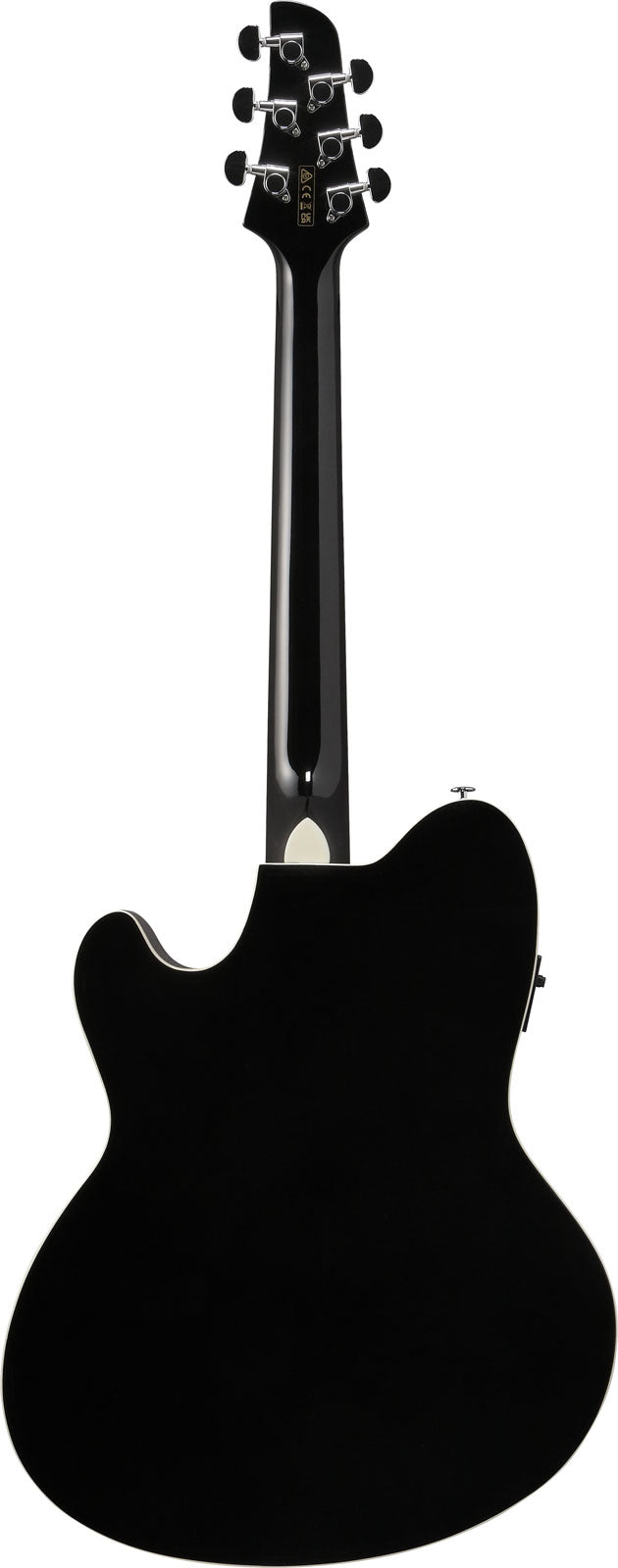 TCY10PABKB Talman Burst nero su marrone trasparente