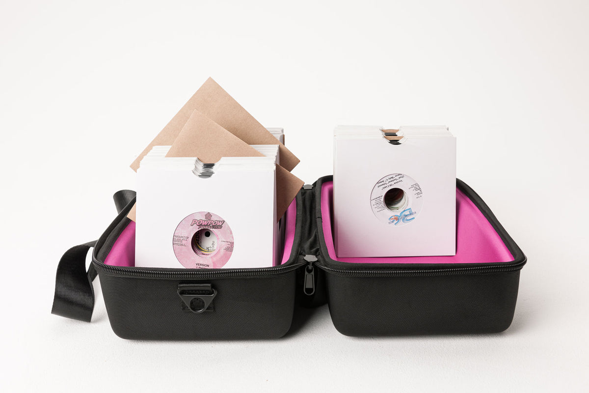 45 Sandwich - Nero/Magenta nebbioso
