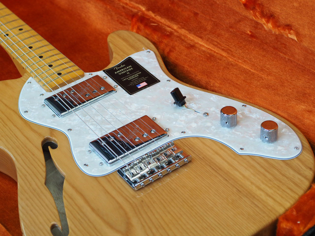 Telecaster 1972 Thinline American Vintage II Mn Aged Natural - STOCKB