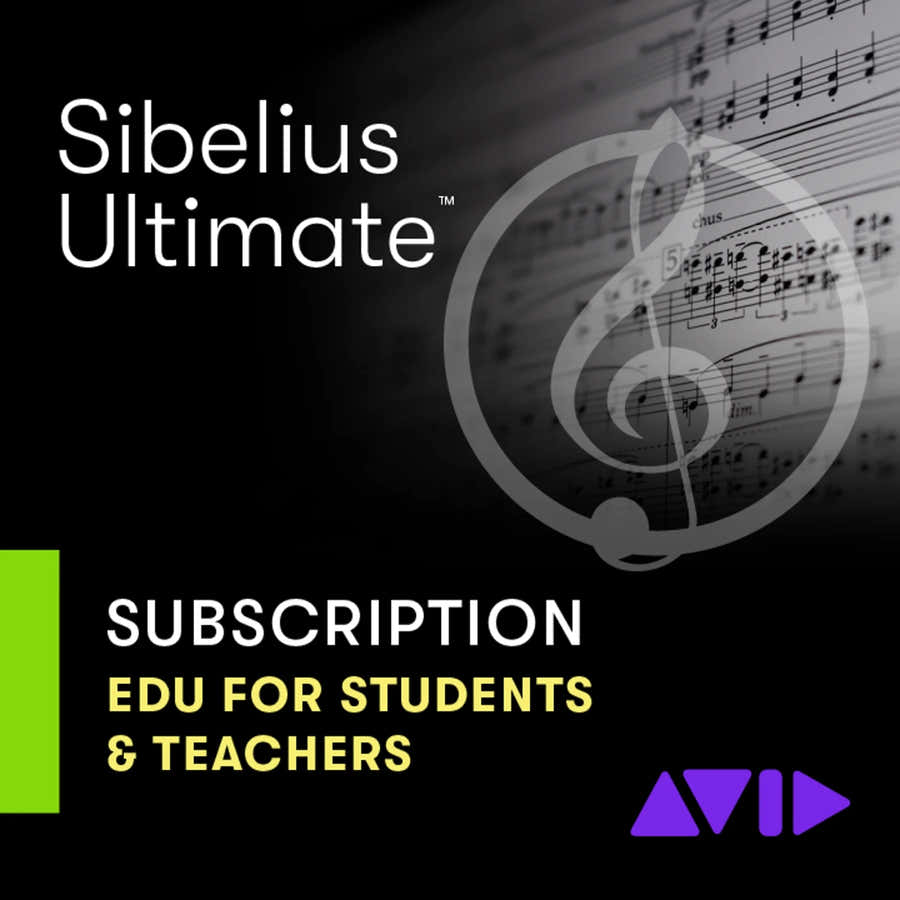 Abbonamento Sibelius Ultimate 1Y Istruzione