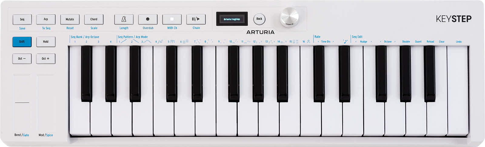 Keystep MK2 Bianco