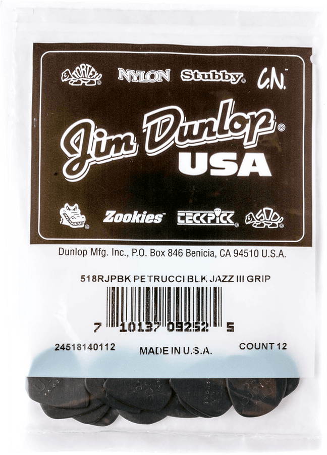 12 x 1,38mm John Petrucci Primetone Jazz III Nero