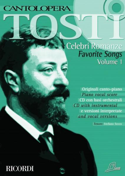 TOSTI F. P. - CANTOLOPERA: CELEBRI ROMANZE + CD VOL.1 - CANTO E PIANOFORTE