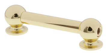 TL13D70-BR Blocchetto Tubolare 70mm Ottone A Doppio Tirante X1