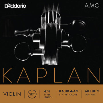 4/4 KAPLAN AMO VIOLIN STRING SET MEDIUM TENSION