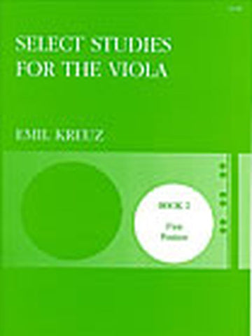 Kreuz E. - Studi scelti per viola Libro 2