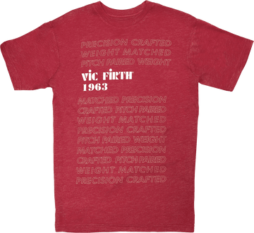 T-shirt 1963 Grafica rossa Xl