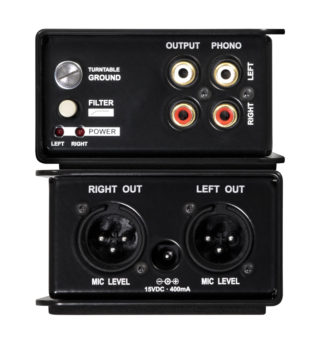 J33 DI preamplificatore phono attivo