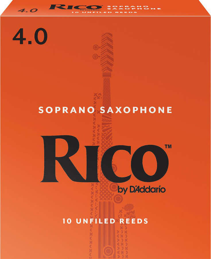 RIA1040 - ANCE SASSOFONO SOPRANO RICO PAR FORCE4 (BOX OF10)
