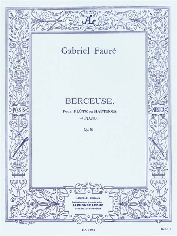 Berceuse Op.16 per flauto o oboe e pianoforte