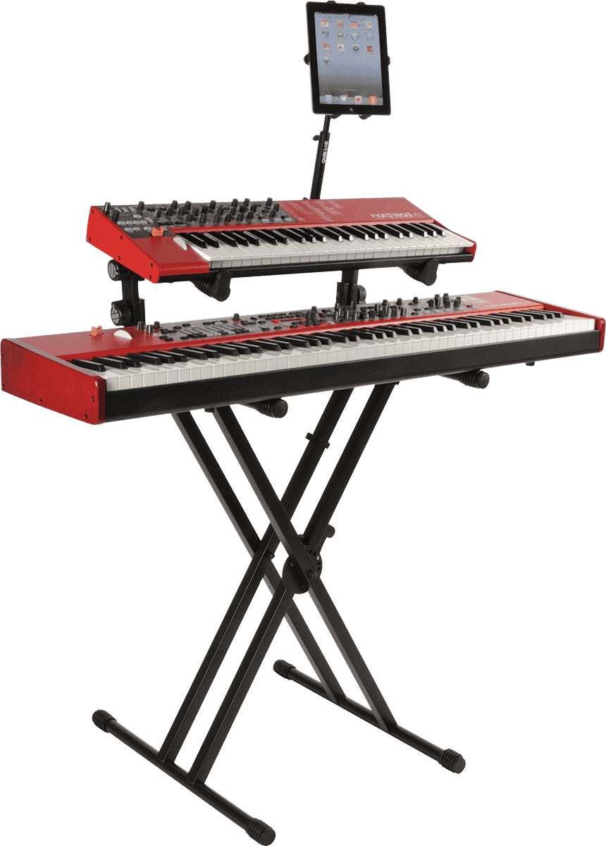 Supporto tastiera QL642 Nero