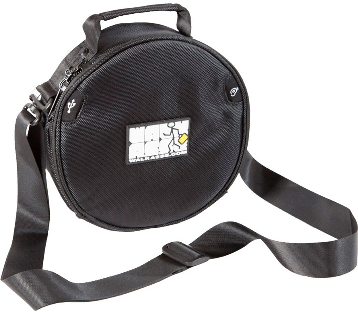 Borsa nera per cuffie