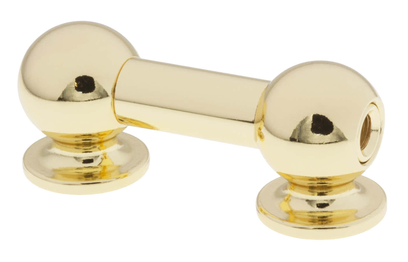 TL13D38-BR Blocchetto Tubolare 38mm Ottone A Doppio Tirante X1