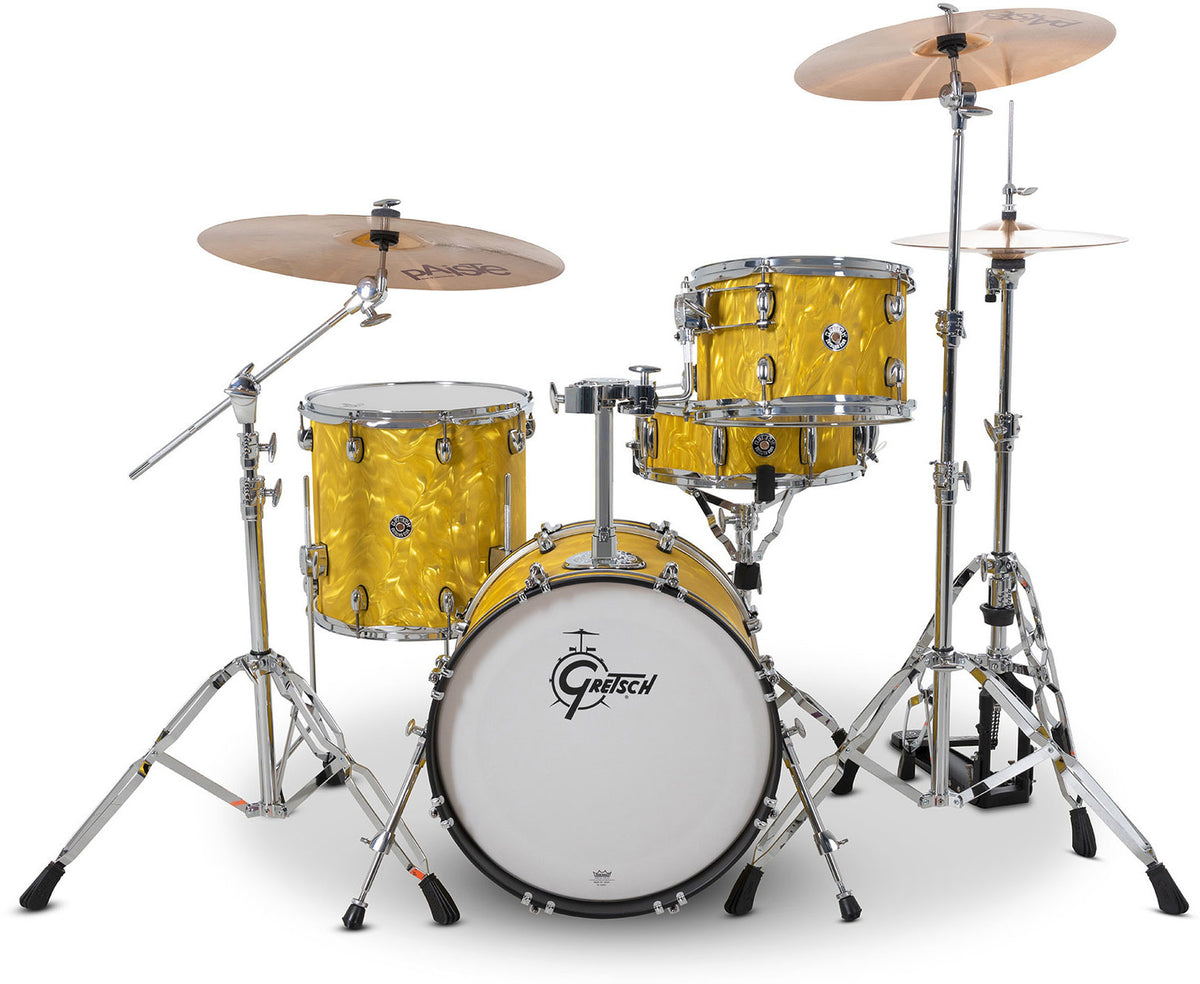 Shell-set Catalina Club Yellow Satin Flame