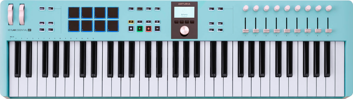 Keylab Essential 61 MK3 Acquamarina