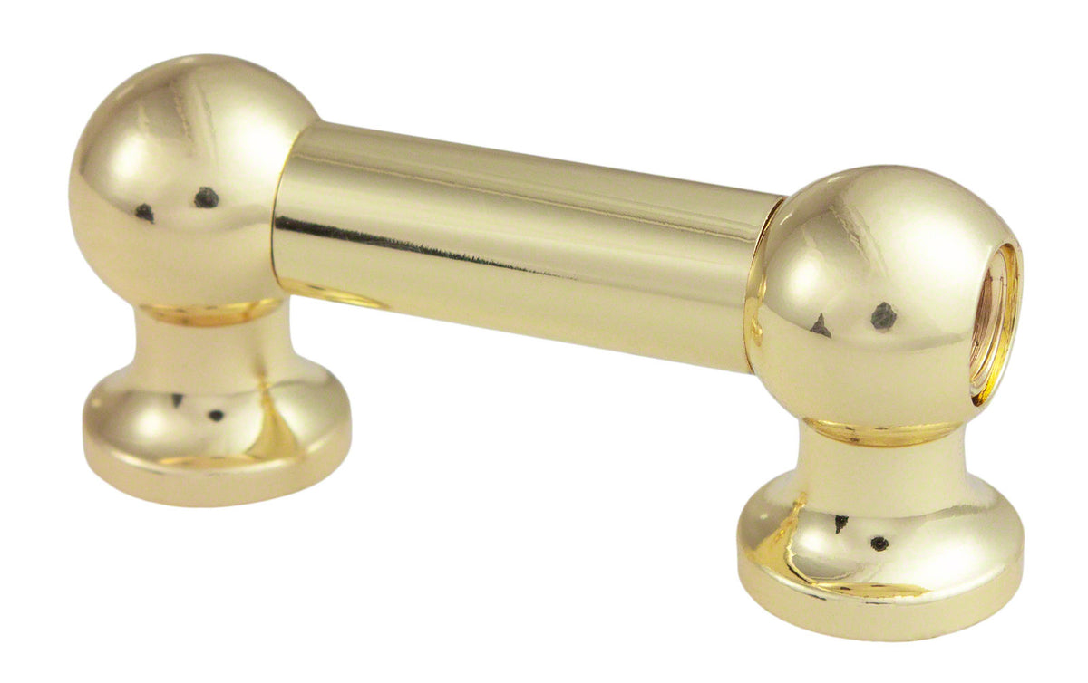 TL12D31-BR Blocchetto Tubo 31mm Dorato Doppio Tirante (X1)