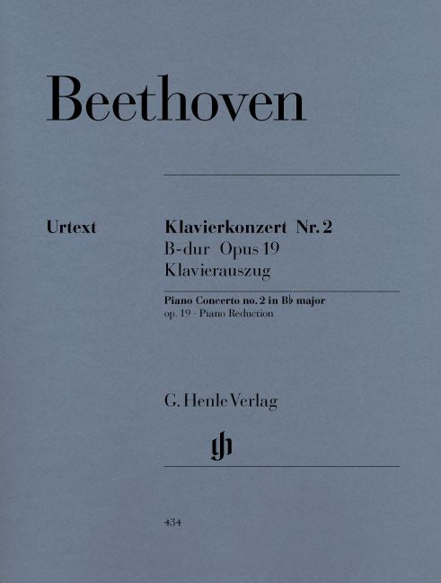 Beethoven L.V. - Concerto per pianoforte e orchestra n. 2 in Sib maggiore Op. 19