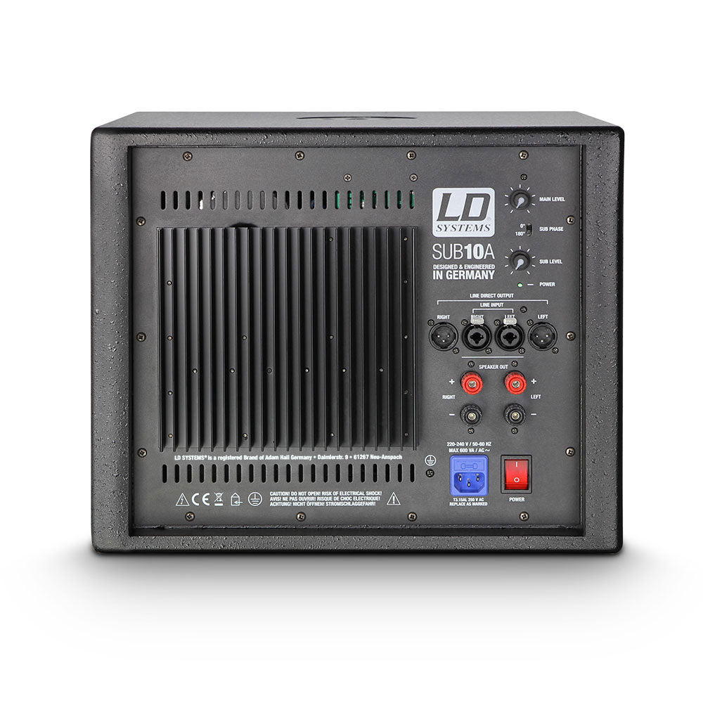 LDSUB10a - Subwoofer attivo da 10 pollici