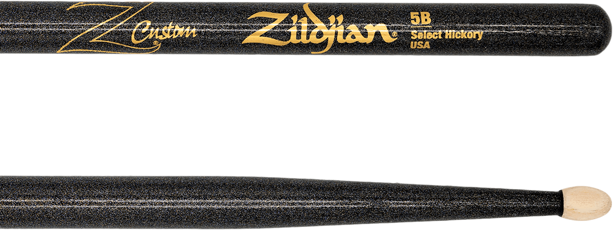 DRUMSTICKS Z-CUSTOM 5B BLACK CHROMA
