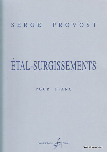 Provost Serge - Etal Surgissements - Piano