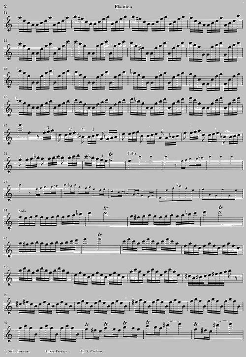 Vivaldi A. - Concerto per flautino (flauto dolce/flauto) e orchestra in Do maggiore Op. 44 11 Rv 443
