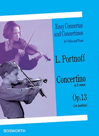 Portnoff L. - Concertino Op. 13 Mi minore - Violino e Pianoforte