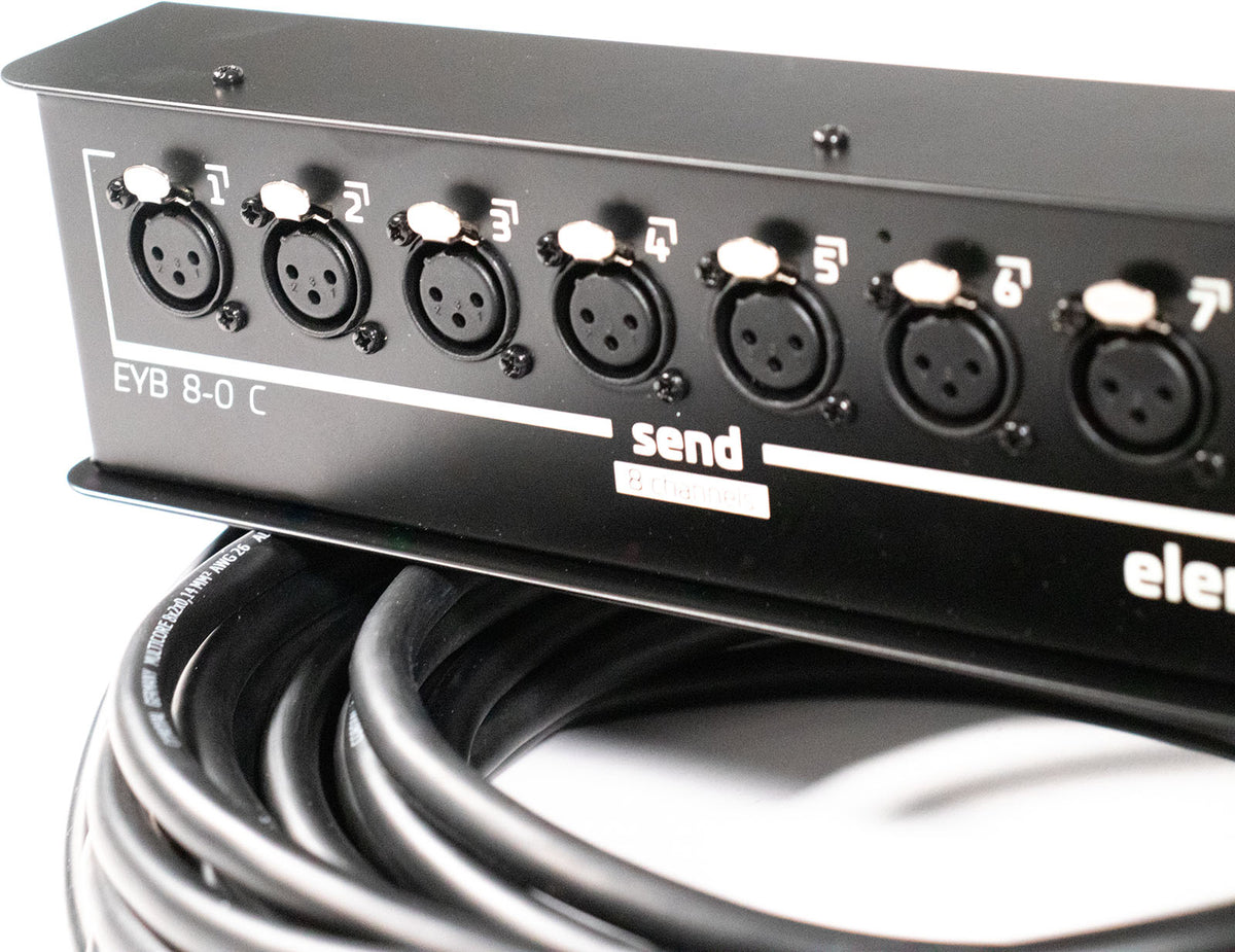 Box da Palco 8 Ingressi XLR 15 M