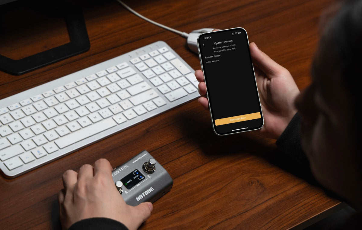 EC-2 Pulze Control Pedale di controllo MIDI
