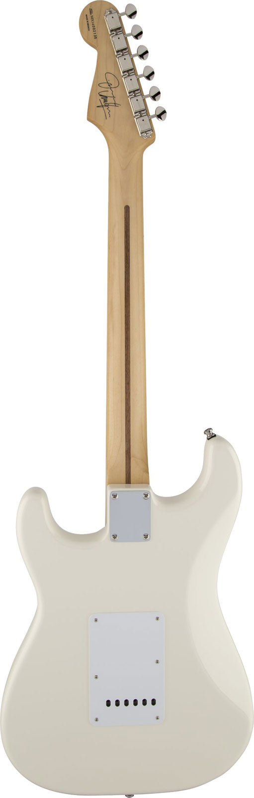 Stratocaster firmata da Jimmie Vaughan MN Tex-Mex Bianco olimpico
