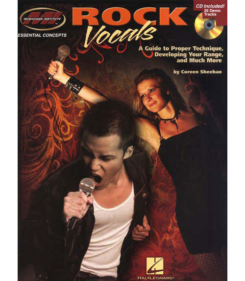 Hal Leonard Musicians Institute Rock Vocals Guide To Proper Technique + CD - Voice