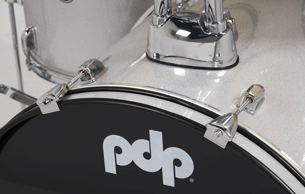SET COMPLETO BATTERIA CENTERSTAGE DIAMOND WHITE SPARKLE PDCE2015KTDW