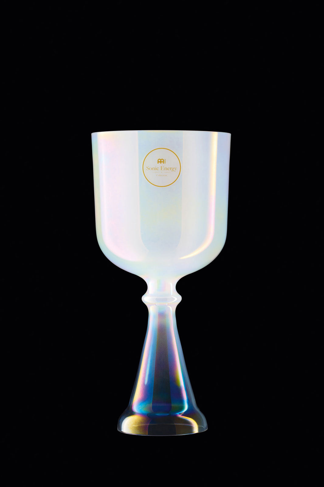 MEINL SONIC ENERGY CRYSTAL SINGING CHALICE 5.5" CREAMY BROW CHAKRA