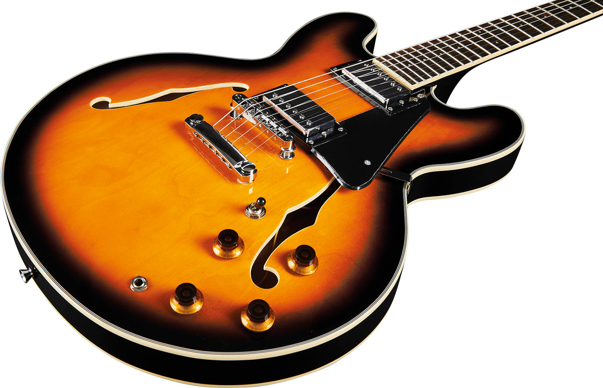 Type Hollowbody double cut Sunburst