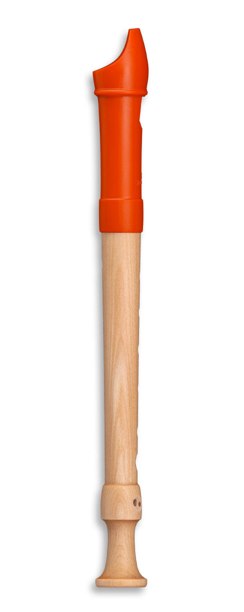 Soprano Fipple 17414 - Arancione (Diteggiatura Barocca)