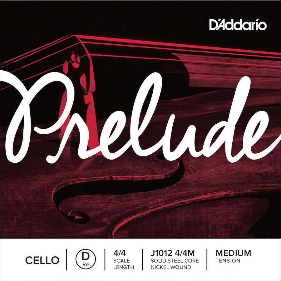 4/4 Prelude Corda Re Medio/avvolta Nichel