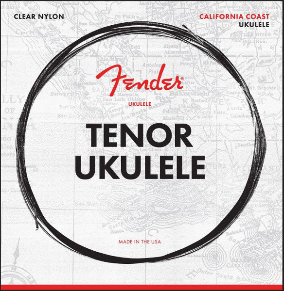 Fender Ukulele Tenore Corde Set Di Quattro