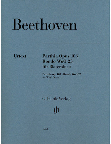 BEETHOVEN L.V. - PARTHIA OP.103 - RONDO WOO 25 - WIND OCTET