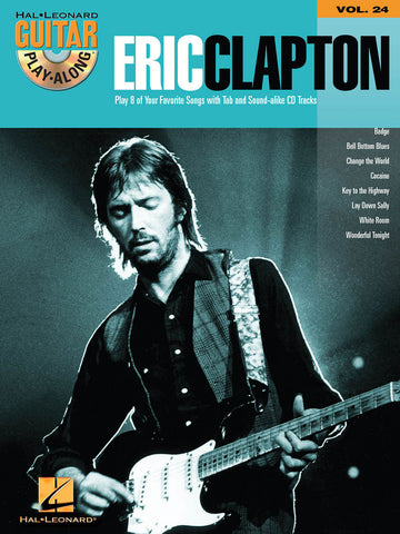 Clapton Eric - Guitar Play Along Vol.24 + Audio En Ligne - Guitar Tab