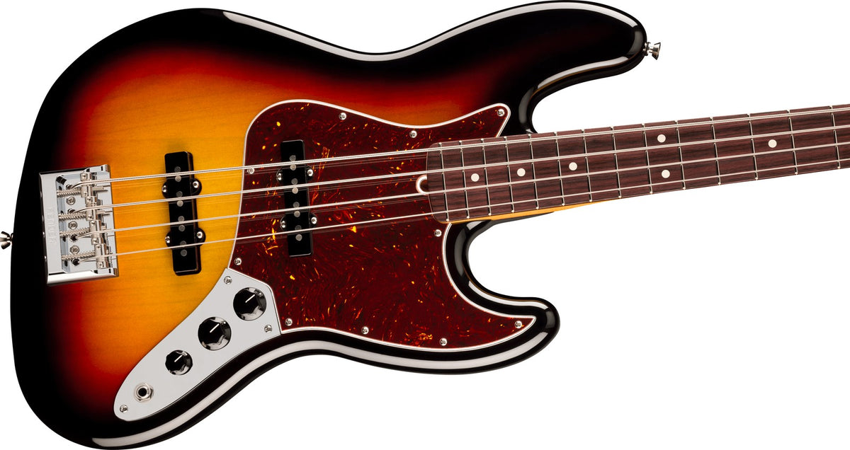Jazz Bass American Professional, RW Sunburst a 3 colori