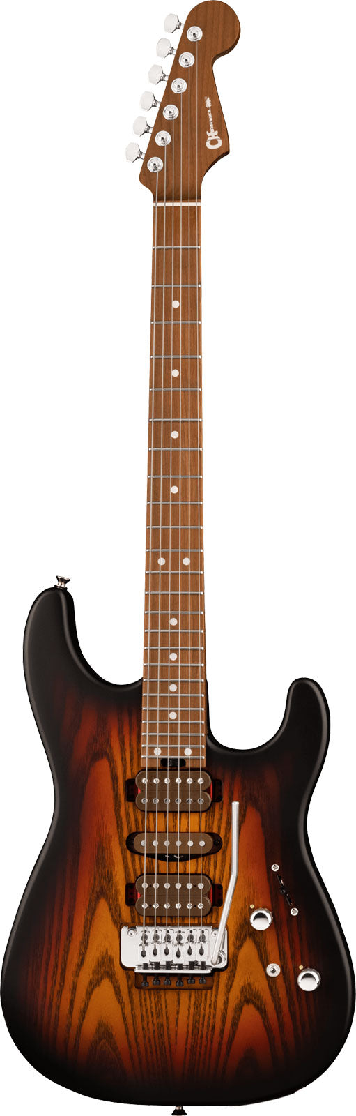 SD24 San Dimas Pro-Mod Signature Guthrie Govan MN Mij Sunburst a tre toni
