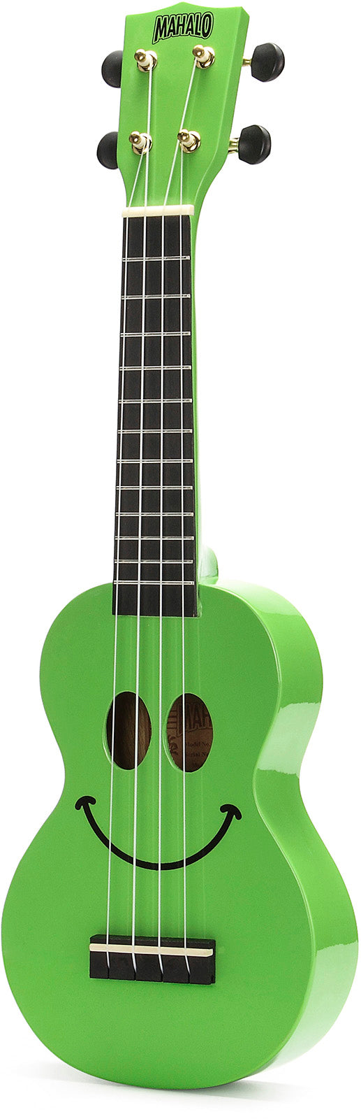 Gmh Usmile-Gn Ukulele Green Smile + Gigbag